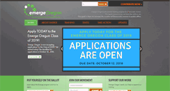 Desktop Screenshot of emergeor.org